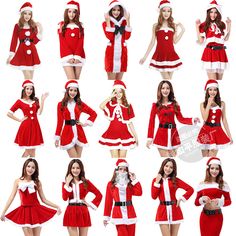 new fashion  Dress 2019 New Ladies Cosplay Costume Christmas Santa Claus Stage Show Clothing Sexy Christmas Clothes Drawing, Christmas Clothes Women, Cute Christmas Costumes, Christmas Women Outfits, Christmas Clothes Ideas, Noel Outfit, Christmas Outfit Women, Navidad Outfit, Santa Claus Clothes