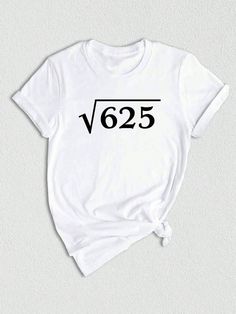 Celebrate the joy of turning 25 with our unique Square Root of 625 Shirt, a perfect gift for math enthusiasts and anyone who appreciates a clever twist on birthday celebrations. This shirt is not just a piece of clothing; it's a celebration of a significant milestone with a dash of humor and intellect, making it an ideal 25 Year Old Gift. Our 25th Birthday Gift shirt is designed to be a memorable keepsake that captures the essence of turning 25 in a fun and witty way. Whether you're searching fo 25th Birthday Shirt, 25th Birthday Ideas, Math Shirt, Turning 25, 25th Birthday Gifts, Math Shirts, Square Roots, Math Humor, Old Shirts