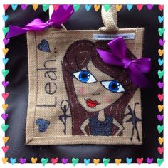 Jute lunch bag