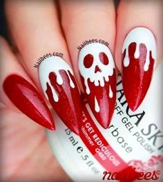 Apple Nail Art, Halloween Nail Art Easy, Cute Halloween Nails, Poison Apple, Poison Apples, Disney Nails, Nails 2020