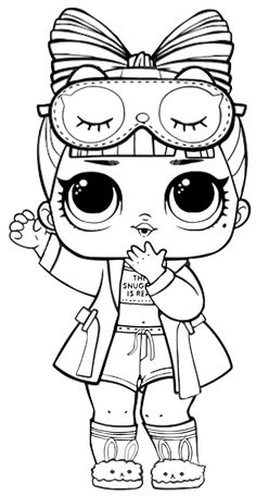 the lol doll coloring pages