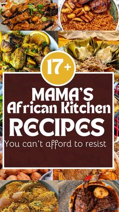 Transport your taste buds to Africa with our mouthwatering dinner recipes. #AfricanCuisine #FlavorfulEats African Thanksgiving, Soul Food Cookbook, Copycat Food, African Kitchen, 3 Ingredient Dinners