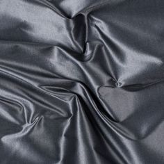 Premium Dark Silver Silk Taffeta - Formal - Dresses - Applications Wedding Dresses Taffeta, Taffeta Fabric, Silver Silk, Club Color, Mood Fabrics, Gray Silk, Silk Taffeta, Muslin Fabric, Fabric Bolts