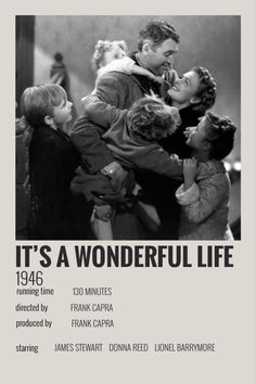 the poster for it's a wonderful life