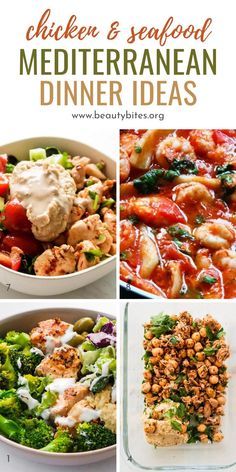 chicken and seafood mediterranean dinner ideas