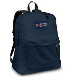 Jansport Backpack All Color Black Navy Grey Blue Purple Pink Green Red BAG-COLOR: Navy - Click image twice for more info - See a larger selection of blue backpacks at http://kidsbackpackstore.com/product-category/red-backpacks/. - kids, juniors, back to school, kids fashion ideas, teens fashion ideas, school supplies, backpack, bag , teenagers girls , gift ideas, blue Rucksack Bags, Red Backpack