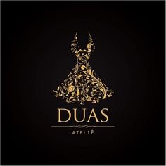 the logo for duas atelle, an italian fashion boutique that has been designed by person