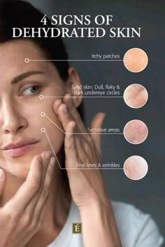 Signs Of Sensitive Skin, Skin Care Education, Dehydrated Skin Face, Skin Content Ideas, Skin Care Marketing, Skin Education, Beauty Education, Glow Your Skin, Skin Dehydration