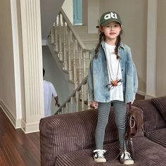 #kidsfashion #childrensfashion #kidsclothing #fashionforkids #kidstyle #trendykids #kidswear #fashionablekids #kidsclothes #kidsclothingstyle #kidsclothingtrends #kidsclothinginspo #kidsclothingideas #kidsclothingbrand #kidsclothinghaul White Denim Shirt, Clothes Korean Style, White Denim, Denim Shirt