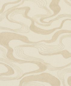 Flow Wallpaper in Cream/Beige Japandi Wallpaper, Flow Wallpaper, Distant Mountains, Patterned Tiles, Hotel Chic, Modern Nautical, Cream Walls, Beige Pattern, Flow Design