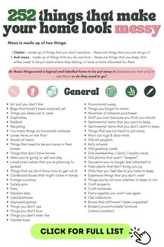 List of things to consider decluttering Homeowner Checklist, Life Hacks Cleaning, Environmentally Friendly Living, Clean House Schedule, Decluttering Inspiration, Weekly Cleaning, Clutter Free