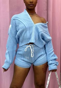 Pants Set Outfit Women, Sweater Two Piece Set, Sweater Shorts, Patchwork Crop Top, Knitting Sweater, Set Outfits, Leopard Print Sweater, Women Sweaters Winter, One Piece Outfit