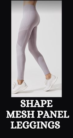 Mesh panel leggings are not just for workouts. Pair them with a stylish top or jacket, and you're ready for a casual outing with friends. Buy Leggings, Workout Wardrobe, Oversized Graphic Tee, Strappy Sports Bras, Stylish Top, A New World, Sporty Chic