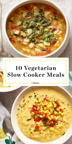 the top 10 vegetarian slow cooker meals to make in your instant pressure cooker