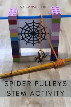 a spider pulley's stemactivity activity for kids