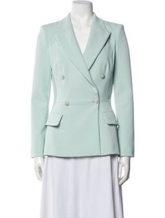 Elisabetta Franchi BlazerBluePointed CollarFlap Pockets & Button ClosureFit:Jackets by Elisabetta Franchi typically fit true to size. Blazer, Tags, Clothes For Women, Blue, Clothes