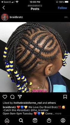 Braided Mohawk Black Hair Kids, Aaliyah Hair, Childrens Hairstyles