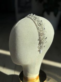 Handmade bridal headband made of crystals and beads that sparkle so beautifully Headband Bridal, Wedding Headband, Bridal Headband, Bridal Tiara, Wedding Hair Accessories, Wedding Hair, Tiara, Wedding Hairstyles, Ukraine