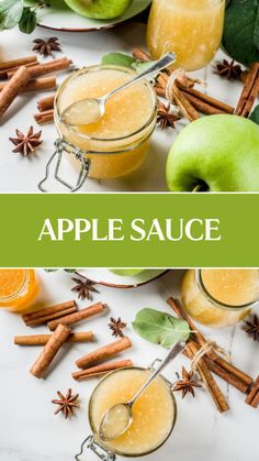 Apple Sauce Apple Sauce Breakfast Recipes, Quick Apple Sauce Recipes, Banana Bread Apple Sauce Recipe, Apple Sauce Recipes For Baby, Apple Sauce With Green Apples, Easy Apple Sauce, Brandy Butter, Delia Smith, Golden Delicious Apple