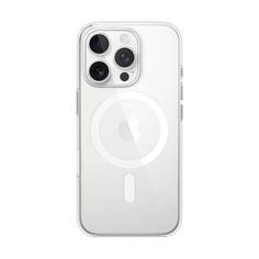 an iphone case with the camera lens on it's back side, in front of a white background