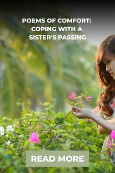 Turn to this pin for comforting poems that help cope with the complex emotions of a sister's passing, providing solace and a shared sense of understanding. Poem For My Sister, Poems For My Sister, Complex Emotions