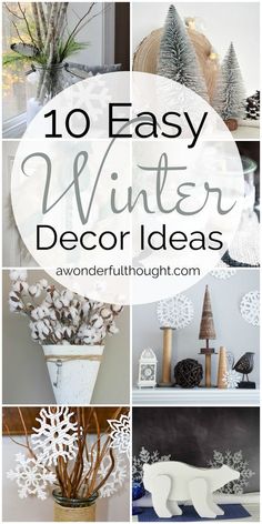 the top ten easy winter decor ideas