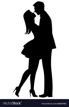 a couple in silhouette kissing each other