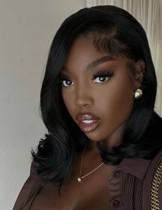 Strap included for secure fit - wig arrives in its natural color and is available in various textures. Bob Hairstyle Natural Hair, Hollywood Curls Wig, Short Curled Wig, 18inch Wig, Fun Braids, Teenage Makeup, Head And Shoulders Shampoo, Lace Front Bob, 2024 Hairstyles