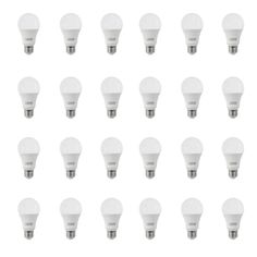 many different types of light bulbs on a white background