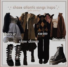 Rocker Outfit, Dark Academia Clothes, Academia Clothes, Band Outfits, Chase Atlantic, Dark Academia Fashion, Academia Fashion, Future Outfit, Cute Comfy Outfits