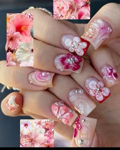 Classy Acrylic Nails, Unique Acrylic Nails, Fire Nails