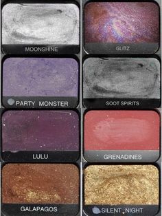 Makeup Pallettes, Eyeshadow Pallets, Eyeshadow Palettes, Colorful Eyeshadow, Makeup Palette