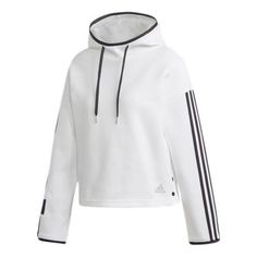 Women's adidas logo Printing Athleisure Casual Sports Pullover Hoodie White FR5976 Athletic Hoodie, Athleisure Casual, Hoodie White, Hoodie Women, Adidas Hoodie, Stylish Sneakers, White Hoodie, Adidas Logo, Adidas Women