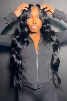 Lace Wig Hairstyles, Sew In Ponytail, Frontal Weave, New Hair Styles, Hairstyles Wigs, 20 Birthday, Weave Hair, Beautiful Hairstyles