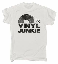 Vinyl Junkie Retro T Shirt records t-shirt old skool frankie says relax rave dj | eBay Retro Sport, Retro T Shirt, Adidas Originals Mens, Retro Tshirt, Under Armour Men, Old Skool