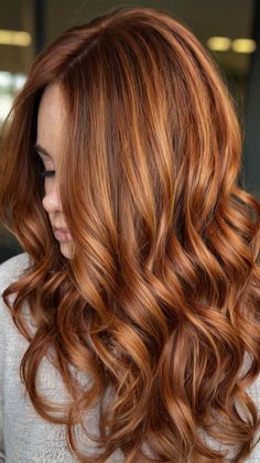 68 Copper Hair Color Ideas Copper Balayage On Black Hair, Balayage On Black Hair, Black Hair Balayage, Textured Waves