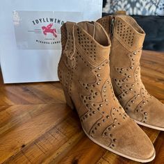 Super Fun And Cute! After Back Surgery I Just Can Do Anything With A Heel. Hate To Get Rid Of These But I’m Not Wearing Them :( Always Kept In Original Box. Idyllwind Boots, Do Anything, Surgery, Bootie Boots, Original Box, Ankle Boots, Size 7, Women Shoes, Boots