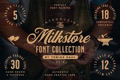 the milksoe font collection