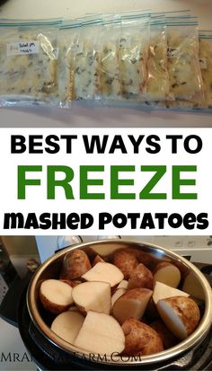 the best ways to freeze mashed potatoes in an instant pressure cooker are easy and delicious