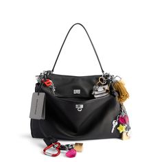 rodeo large handbag used effect with charms Balenciaga Store, Balenciaga Leather, Black Balenciaga, Leather Key Holder, Large Handbag, Bag Charms, Balenciaga Bag, Woman Bags Handbags, Large Handbags