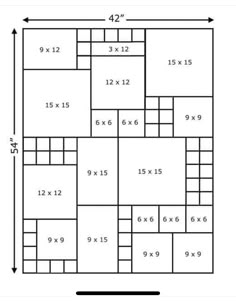 the floor plan for an apartment