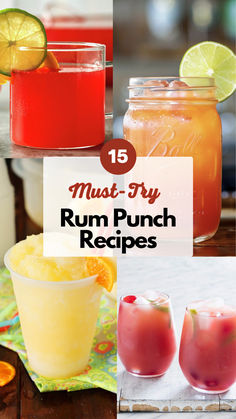 Rum Punch Recipes Fruity Rum Drinks Easy, Rum Punch Recipes Carribean, Best Rum Punch Recipe, Drinks With Captain Morgan Spiced Rum, Rum Based Cocktails Recipe, Fall Rum Punch Recipes, Drinks Alcohol Recipes Rum, Spiced Rum Punch Recipes, Rum Mixed Drinks Easy