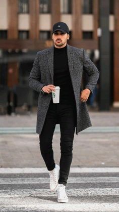 Mens Fall Outfits, Mens Winter Fashion Outfits, Mode Mantel