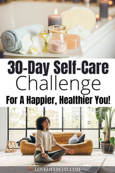 30 Day Self Care Challenge 30 Day Physical Health Challenge, Self Care Journey Ideas, Starting A Self Care Routine, Ways To Nourish Yourself, Good Self Care Routine, 30 Day Beauty Challenge, Taking Better Care Of Yourself, Self Care Saturday Ideas, How To Be Fresh All Day