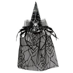 Add a spooky touch to your Halloween costume with this Spider Witch Hat Headband featuring a veil. Perfect for parties or trick-or-treating, this headband is a fun and stylish accessory.: Bungalow Rose | Bungalow Rose Halloween Spider Witch Hat Headband w / Veil in Black | 12" H X 9.75" W X 2.75" D | Wayfair Spooky Black Costume Hats And Headpieces For Halloween, Witchy Adjustable Costume Accessories For Halloween, Adjustable Witchy Halloween Costume Accessories, Witchy Adjustable Headpiece For Halloween, Adjustable Witchy Headpiece For Halloween, Spooky Adjustable Halloween Costume Accessories, Spooky Adjustable Halloween Costume Hats And Headpieces, Spooky Adjustable Halloween Costume Hats, Witch Hat Headband