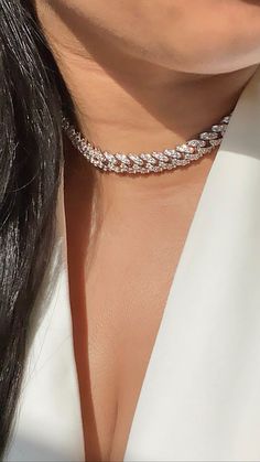 Mini Cuban Link Choker | Silver – The Lush Label Cuban Link Choker, Snake Necklace Silver, Golden Snake, Choker Silver, Cuban Link Necklace, Silver Diamond Necklace, Layered Necklaces Silver, Snake Necklace, Jewelry Lookbook