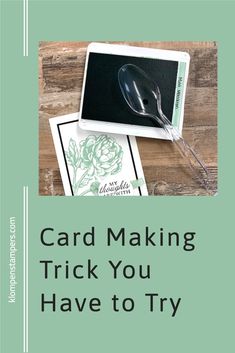 a card making trick you have to try