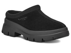 PRICES MAY VARY. Slip-on clog Suede upper Stitch detailing, padded collar Faux fur sockliner Comfort foam insole Pants Shirt Men, Slippers Black, Koolaburra By Ugg, Sneaker Dress Shoes, Women's Slippers, Cold Weather Accessories, Clogs Shoes, Womens Clogs, Womens Uggs