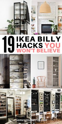 the top ten ikea billy hacks you won't believe are on display