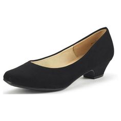 A comfortable yet sophisticated style. Pairs effortlessly with your dresses, skirts or jeans. Size: 10.  Color: Black.  Gender: female.  Age Group: adult. Tan Color Shoes, Winter Dress Shoes, Pumps For Work, Black Closed Toe Heels, Platform Dress Shoes, Low Heel Dress Shoes, Blue Dress Shoes, Womens Low Heels, Black Chunky Heels